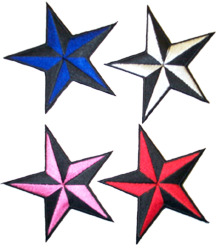Black Star Tattoo Design